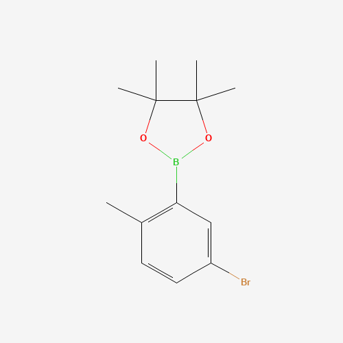 2-(5-bromo-2-methylphenyl)-4,4,5,5-tetramethyl-1,3,2-dioxaborolane (CAS: 1192051-39-0) - Related Chemical Product