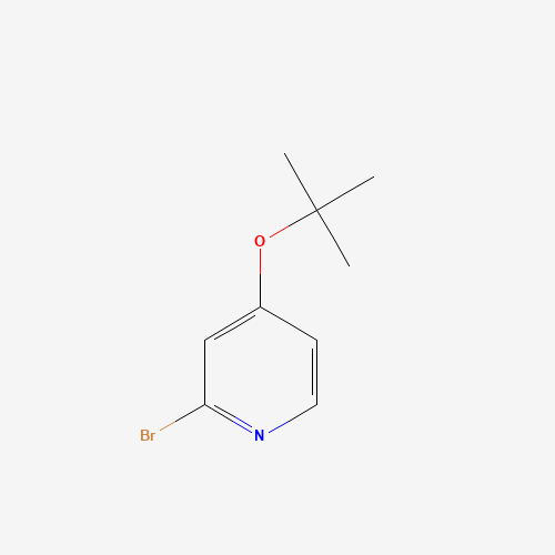 2-bromo-4-[(2-methylpropan-2-yl)oxy]pyridine (CAS: 1086381-34-1) - Related Chemical Product