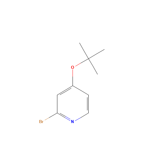 2-bromo-4-[(2-methylpropan-2-yl)oxy]pyridine (CAS: 1086381-34-1) - Related Chemical Product