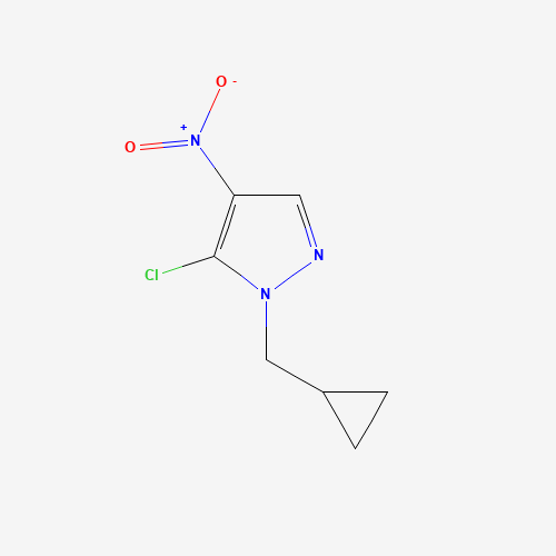 5-chloro-1-(cyclopropylmethyl)-4-nitropyrazole (CAS: 1338718-36-7) - Related Chemical Product