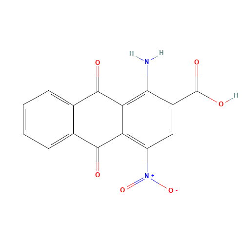 1-amino-4-nitro-9,10-dioxoanthracene-2-carboxylic acid (CAS: 2058-02-8) - Related Chemical Product