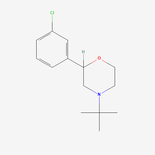 4-tert-butyl-2-(3-chlorophenyl)morpholine (CAS: 119491-99-5) - Related Chemical Product