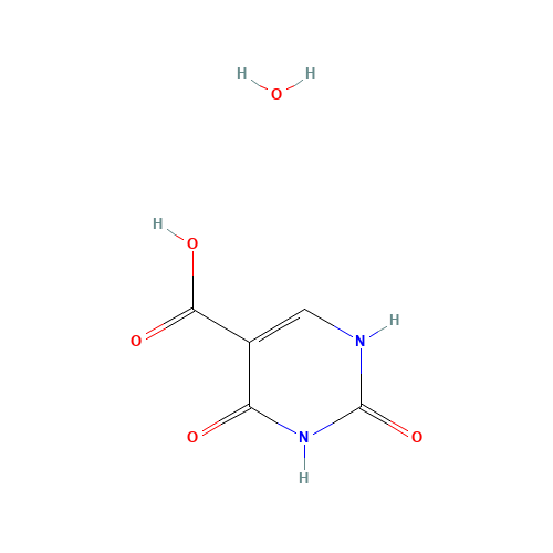 2,4-dioxo-1H-pyrimidine-5-carboxylic acid;hydrate (CAS: 69727-34-0) - Related Chemical Product