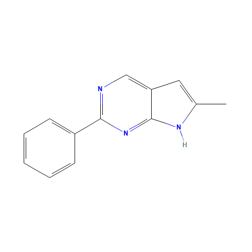 6-methyl-2-phenyl-7H-pyrrolo[2,3-d]pyrimidine (CAS: 1393896-71-3) - Related Chemical Product