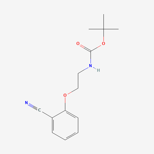 tert-butyl N-[2-(2-cyanophenoxy)ethyl]carbamate (CAS: 263409-80-9) - Related Chemical Product