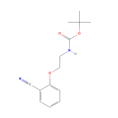 tert-butyl N-[2-(2-cyanophenoxy)ethyl]carbamate (CAS: 263409-80-9) - Related Chemical Product