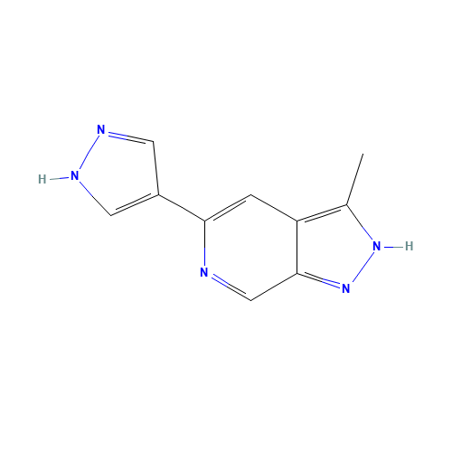 3-methyl-5-(1H-pyrazol-4-yl)-2H-pyrazolo[3,4-c]pyridine (CAS: 1422438-15-0) - Related Chemical Product