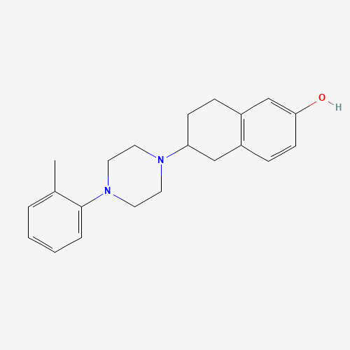6-[4-(2-methylphenyl)piperazin-1-yl]-5,6,7,8-tetrahydronaphthalen-2-ol (CAS: 70312-00-4) - Related Chemical Product