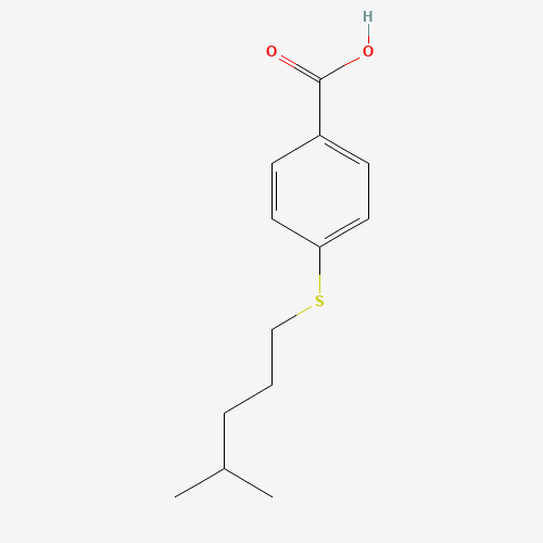 4-(4-methylpentylsulfanyl)benzoic acid (CAS: 32910-56-8) - Related Chemical Product