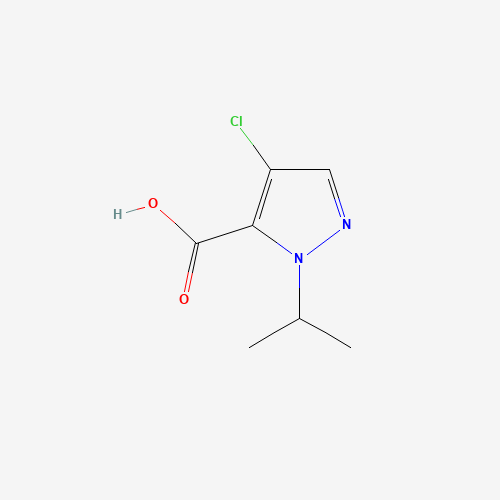 4-chloro-2-propan-2-ylpyrazole-3-carboxylic acid (CAS: 1006451-56-4) - Related Chemical Product