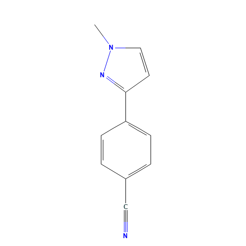 4-(1-methylpyrazol-3-yl)benzonitrile (CAS: 915707-41-4) - Related Chemical Product