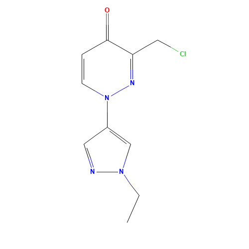 3-(chloromethyl)-1-(1-ethylpyrazol-4-yl)pyridazin-4-one (CAS: 1314389-21-3) - Related Chemical Product