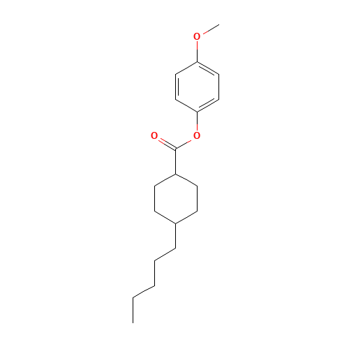 (4-methoxyphenyl) 4-pentylcyclohexane-1-carboxylate (CAS: 67589-52-0) - Related Chemical Product