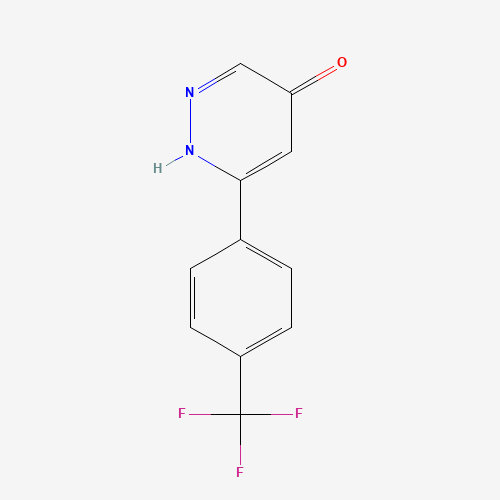 6-[4-(trifluoromethyl)phenyl]-1H-pyridazin-4-one (CAS: 849680-81-5) - Related Chemical Product
