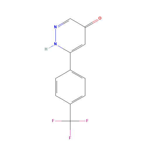 6-[4-(trifluoromethyl)phenyl]-1H-pyridazin-4-one (CAS: 849680-81-5) - Related Chemical Product