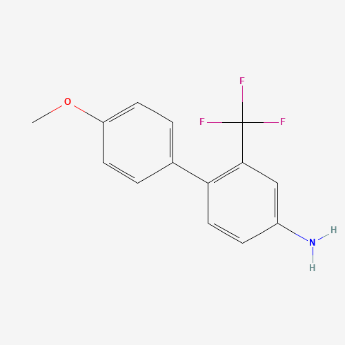 4-(4-methoxyphenyl)-3-(trifluoromethyl)aniline (CAS: 1044209-50-8) - Related Chemical Product