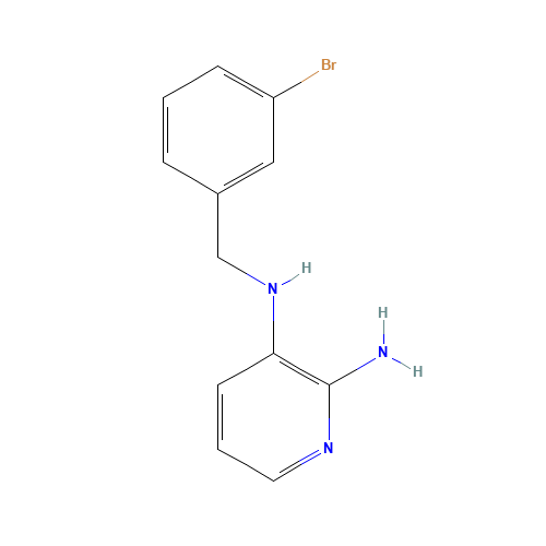 3-N-[(3-bromophenyl)methyl]pyridine-2,3-diamine (CAS: 934537-52-7) - Related Chemical Product
