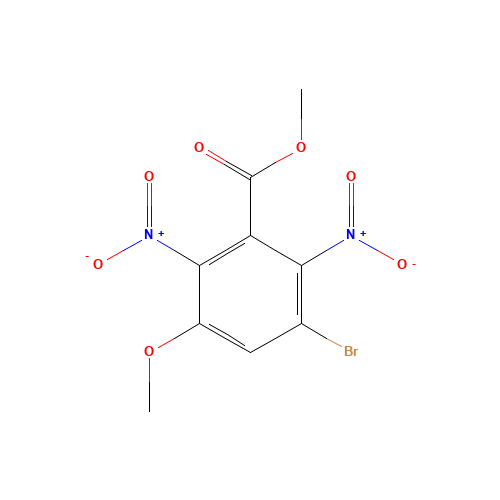 methyl 3-bromo-5-methoxy-2,6-dinitrobenzoate (CAS: 56709-74-1) - Related Chemical Product
