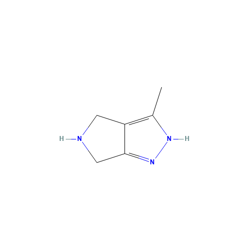 3-methyl-2,4,5,6-tetrahydropyrrolo[3,4-c]pyrazole (CAS: 945217-56-1) - Related Chemical Product