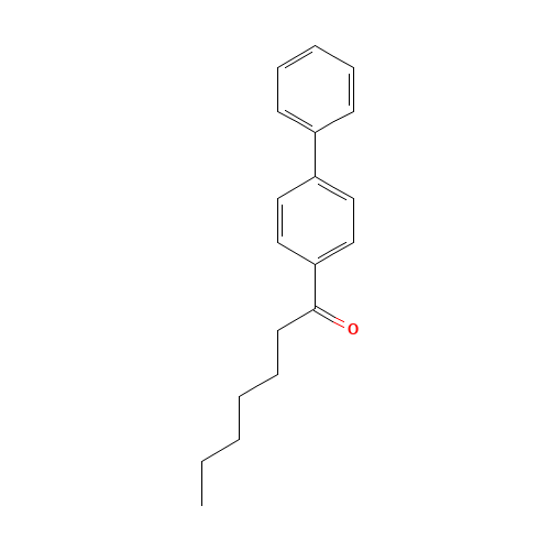 1-(4-phenylphenyl)heptan-1-one (CAS: 59662-27-0) - Related Chemical Product