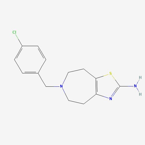 6-[(4-chlorophenyl)methyl]-4,5,7,8-tetrahydro-[1,3]thiazolo[4,5-d]azepin-2-amine (CAS: 83718-64-3) - Related Chemical Product