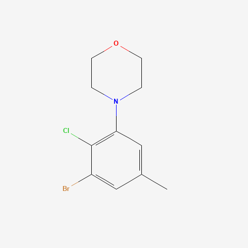 4-(3-bromo-2-chloro-5-methylphenyl)morpholine (CAS: 1444744-55-1) - Related Chemical Product