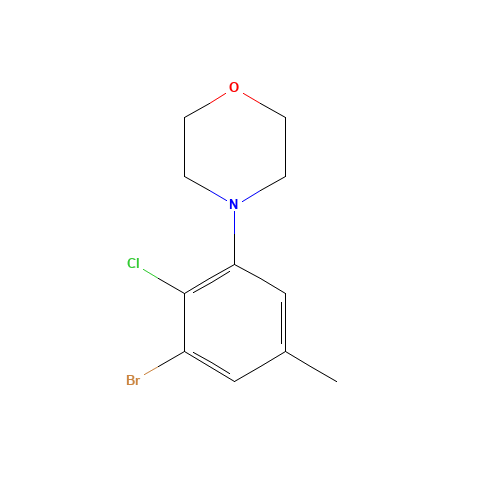 4-(3-bromo-2-chloro-5-methylphenyl)morpholine (CAS: 1444744-55-1) - Related Chemical Product