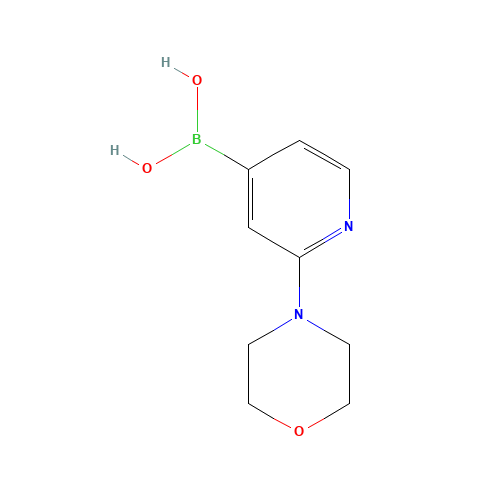 (2-morpholin-4-ylpyridin-4-yl)boronic acid (CAS: 952206-85-8) - Related Chemical Product