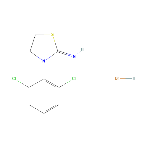3-(2,6-dichlorophenyl)-1,3-thiazolidin-2-imine;hydrobromide (CAS: 40524-26-3) - Related Chemical Product
