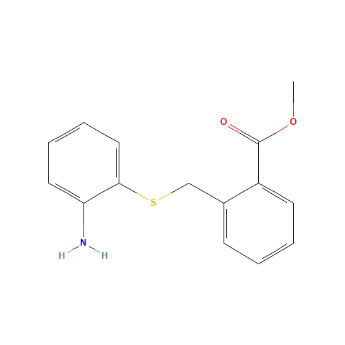 methyl 2-[(2-aminophenyl)sulfanylmethyl]benzoate (CAS: 1448258-26-1) - Related Chemical Product