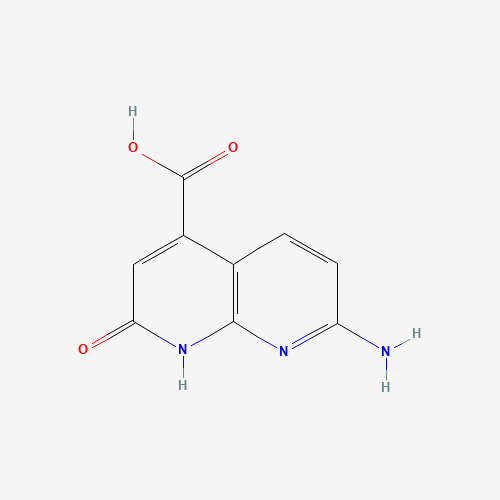 7-amino-2-oxo-1H-1,8-naphthyridine-4-carboxylic acid (CAS: 90323-16-3) - Related Chemical Product