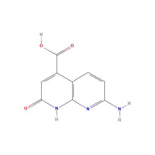 7-amino-2-oxo-1H-1,8-naphthyridine-4-carboxylic acid (CAS: 90323-16-3) - Related Chemical Product