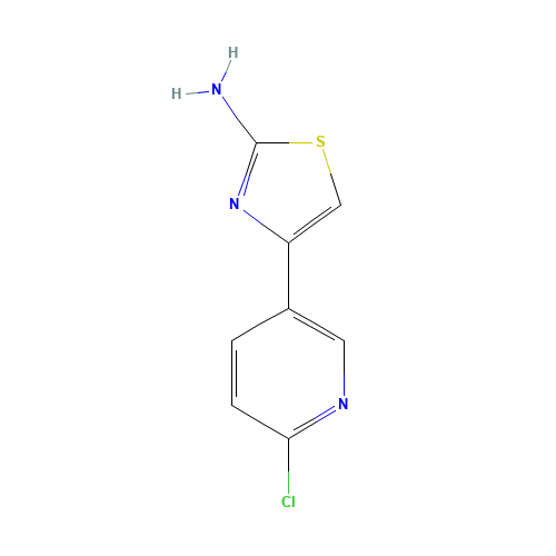 4-(6-chloropyridin-3-yl)-1,3-thiazol-2-amine (CAS: 885279-42-5) - Related Chemical Product