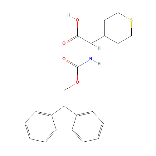 2-(9H-fluoren-9-ylmethoxycarbonylamino)-2-(thian-4-yl)acetic acid (CAS: 443991-25-1) - Related Chemical Product