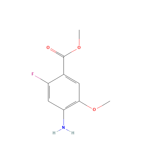 methyl 4-amino-2-fluoro-5-methoxybenzoate (CAS: 1137869-87-4) - Related Chemical Product