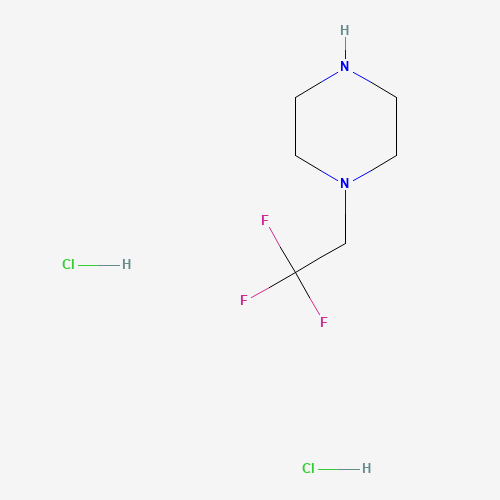 1-(2,2,2-trifluoroethyl)piperazine;dihydrochloride (CAS: 13349-91-2) - Related Chemical Product
