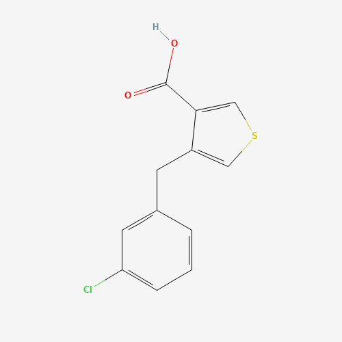 4-[(3-chlorophenyl)methyl]thiophene-3-carboxylic acid (CAS: 1014645-18-1) - Related Chemical Product