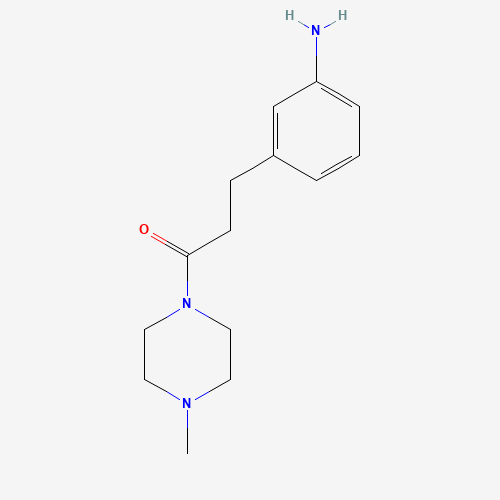 3-(3-aminophenyl)-1-(4-methylpiperazin-1-yl)propan-1-one (CAS: 454482-13-4) - Related Chemical Product