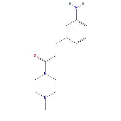 3-(3-aminophenyl)-1-(4-methylpiperazin-1-yl)propan-1-one (CAS: 454482-13-4) - Related Chemical Product