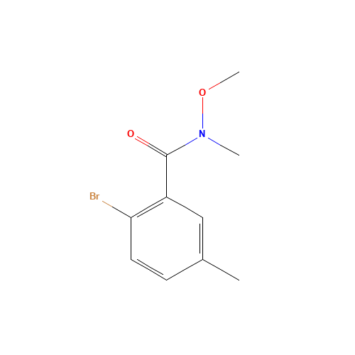 2-bromo-N-methoxy-N,5-dimethylbenzamide (CAS: 1048108-06-0) - Related Chemical Product