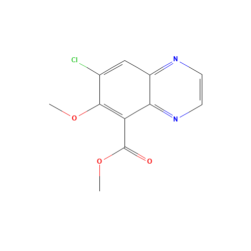 methyl 7-chloro-6-methoxyquinoxaline-5-carboxylate (CAS: 1160685-42-6) - Related Chemical Product