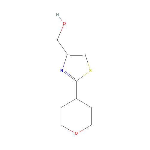 [2-(oxan-4-yl)-1,3-thiazol-4-yl]methanol (CAS: 1476847-72-9) - Related Chemical Product