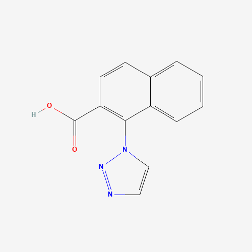 1-(triazol-1-yl)naphthalene-2-carboxylic acid (CAS: 1293285-50-3) - Related Chemical Product