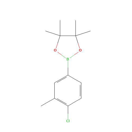 2-(4-chloro-3-methylphenyl)-4,4,5,5-tetramethyl-1,3,2-dioxaborolane (CAS: 445303-11-7) - Related Chemical Product