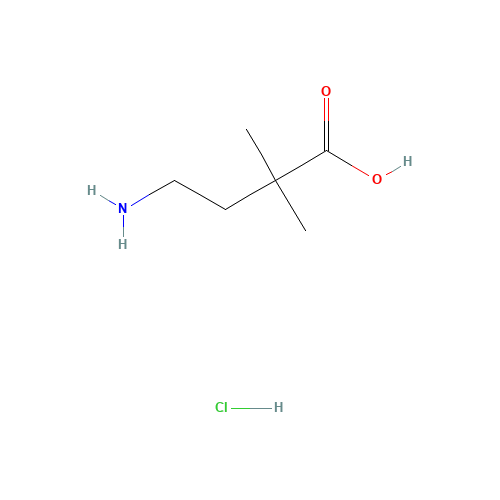 4-amino-2,2-dimethylbutanoic acid;hydrochloride (CAS: 153039-15-7) - Related Chemical Product