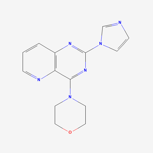4-(2-imidazol-1-ylpyrido[3,2-d]pyrimidin-4-yl)morpholine (CAS: 1220114-30-6) - Related Chemical Product