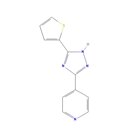 4-(5-thiophen-2-yl-1H-1,2,4-triazol-3-yl)pyridine (CAS: 36646-25-0) - Related Chemical Product
