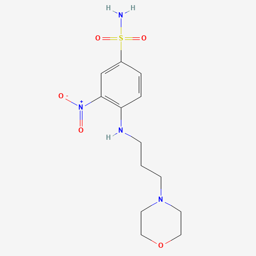 4-(3-morpholin-4-ylpropylamino)-3-nitrobenzenesulfonamide (CAS: 1228780-12-8) - Related Chemical Product