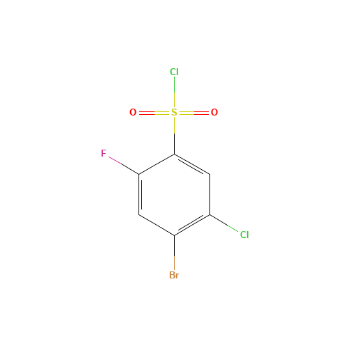 4-bromo-5-chloro-2-fluorobenzenesulfonyl chloride (CAS: 1208075-41-5) - Related Chemical Product