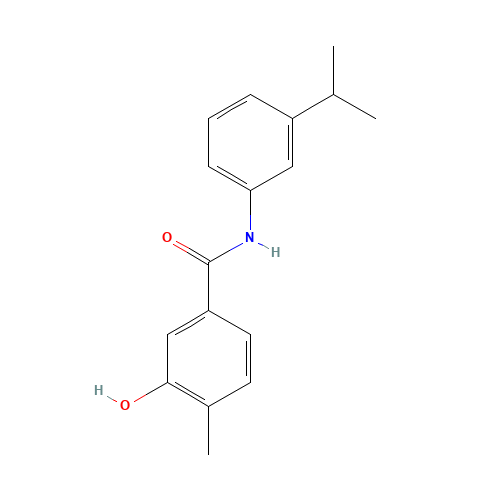 3-hydroxy-4-methyl-N-(3-propan-2-ylphenyl)benzamide (CAS: 1025751-76-1) - Related Chemical Product